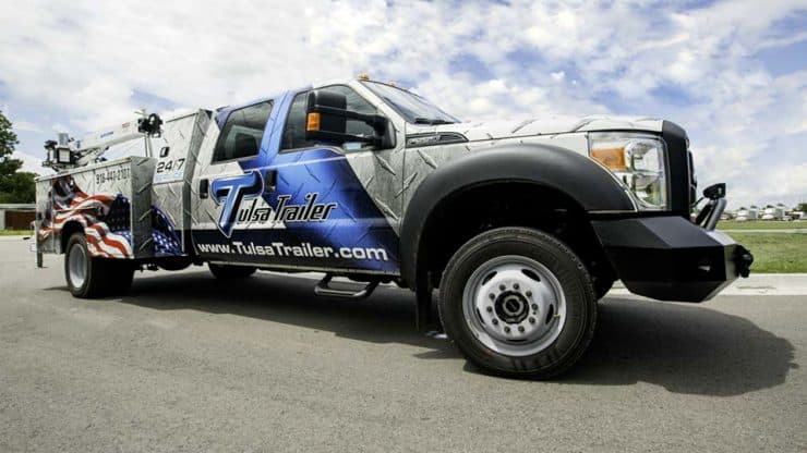 tulsa trailer on site emergency graphic